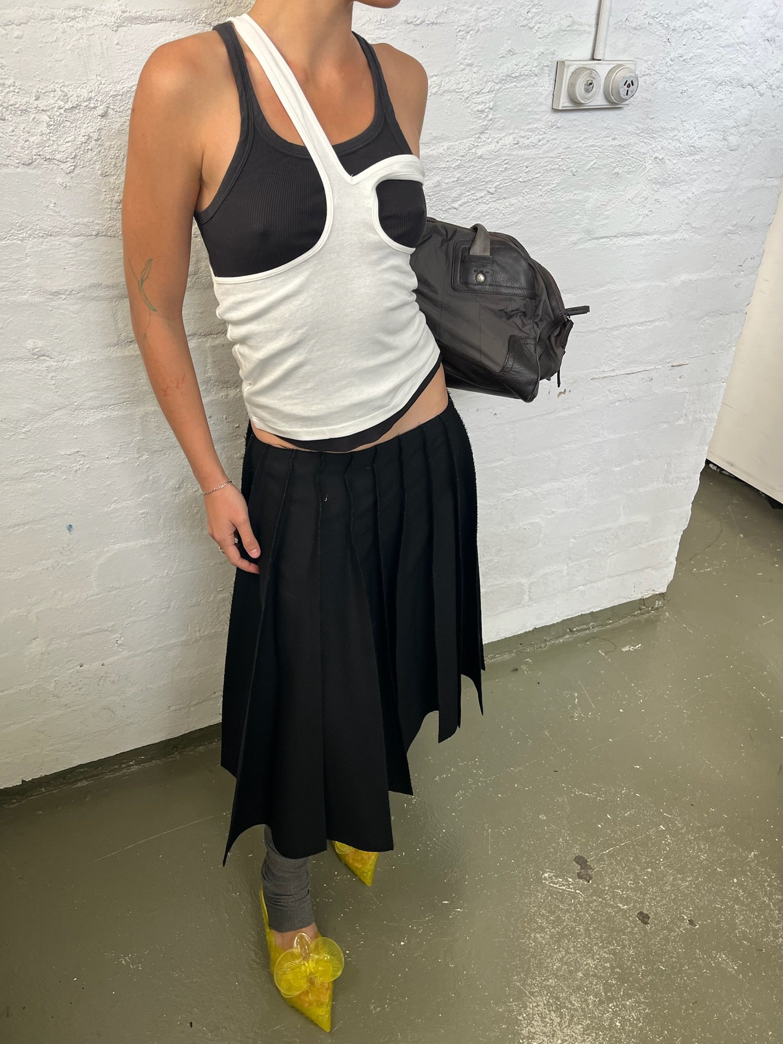 JUNYA WATANABE COMME DES GARÇONS PLEATED SKIRT