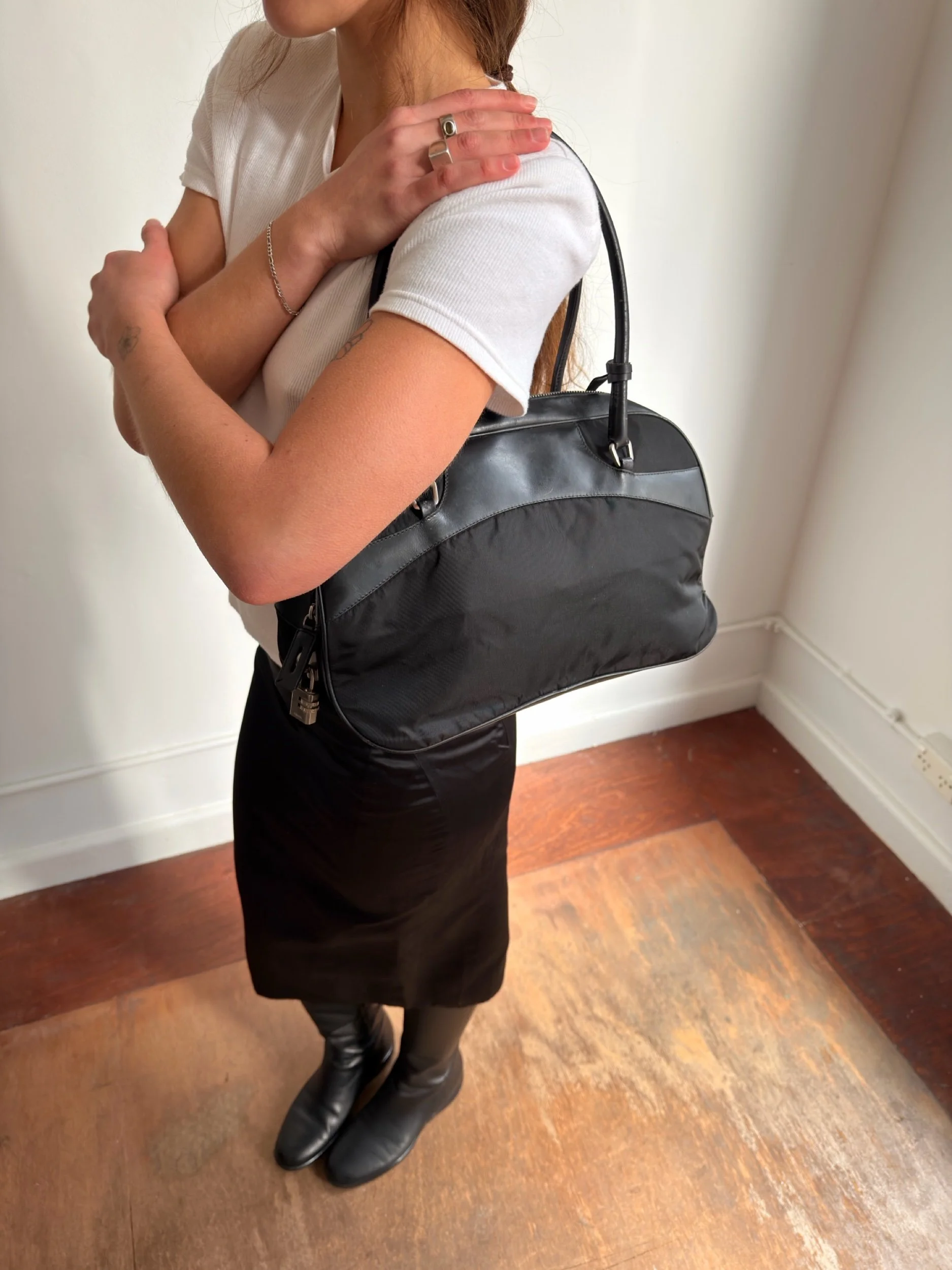 PRADA BOWLING BAG by PRADA in size ONE SIZE from BAGS category