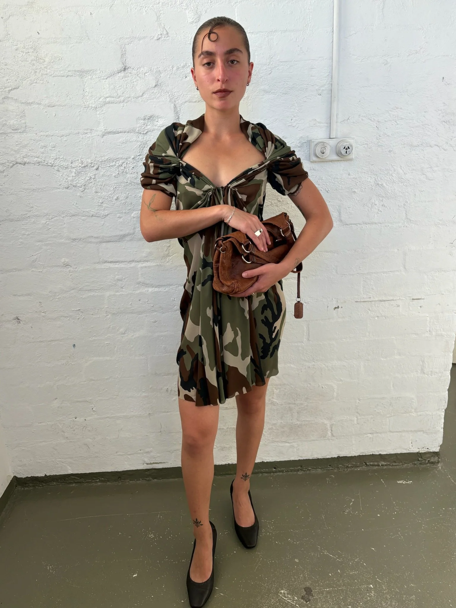 JUNYA WATANABE SS2010 CAMO DRESS