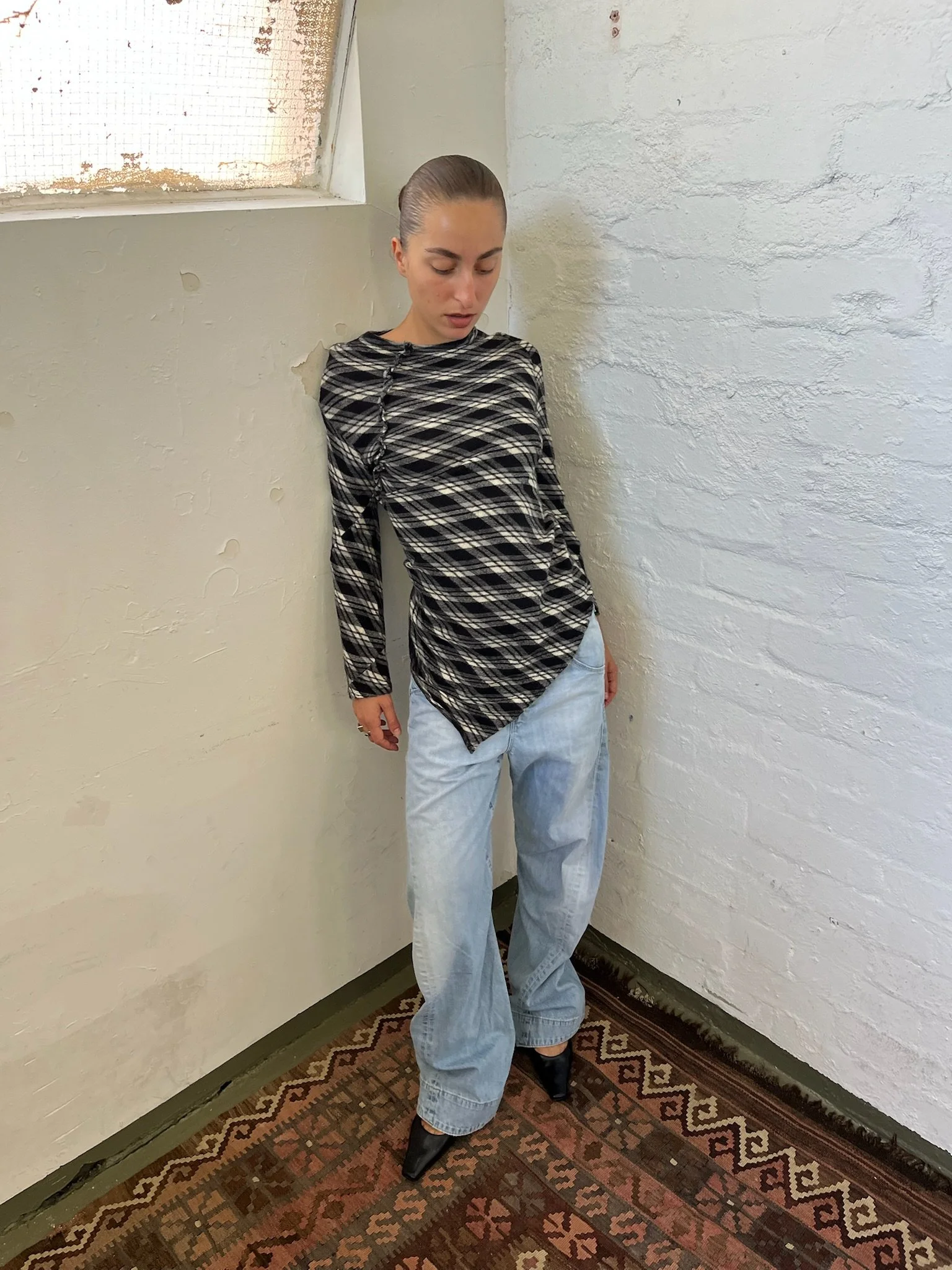 COMME DES GARCONS ASYMMETRICAL KNIT