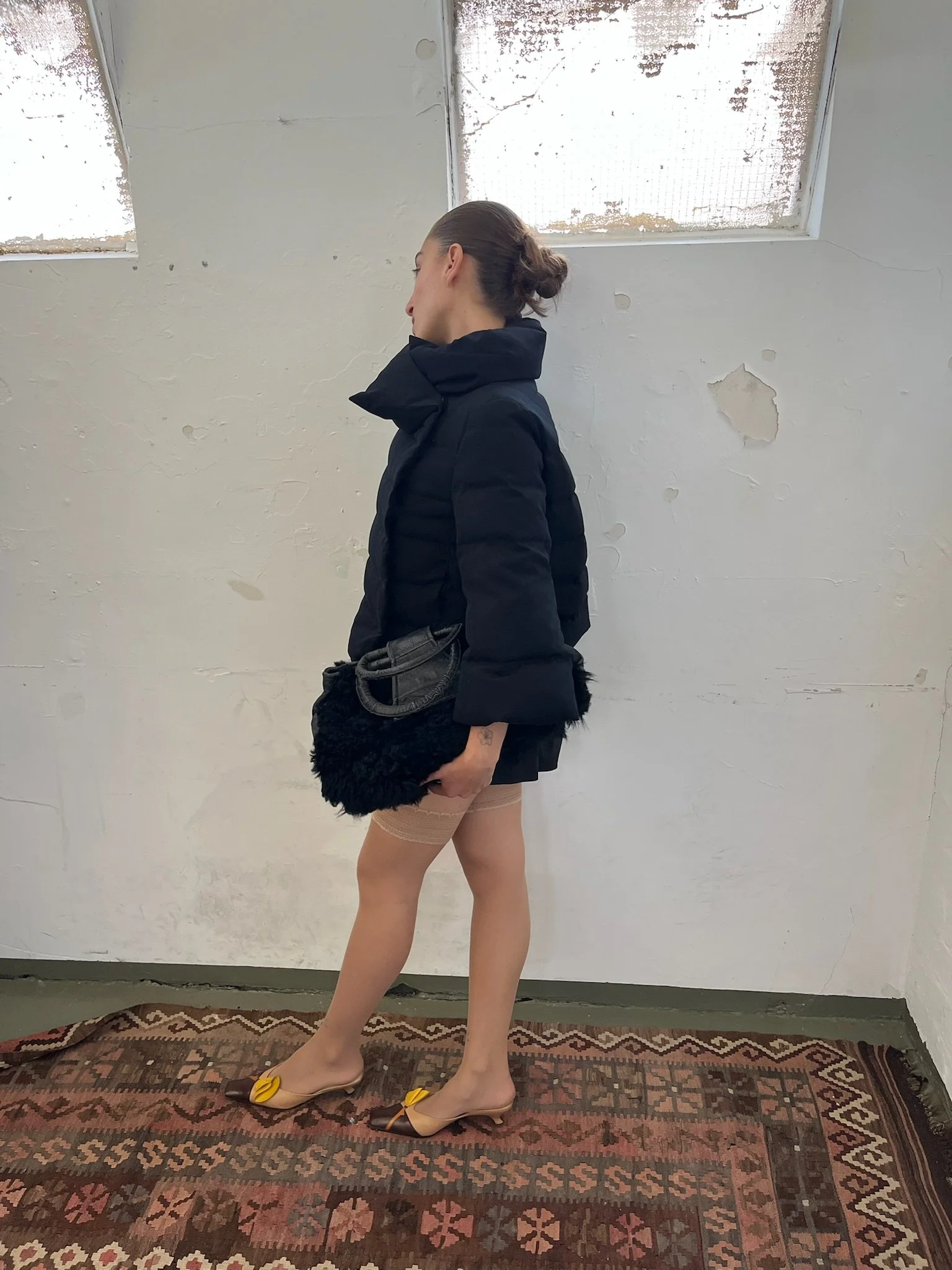 VINTAGE SPANISH FUR HANDBAG