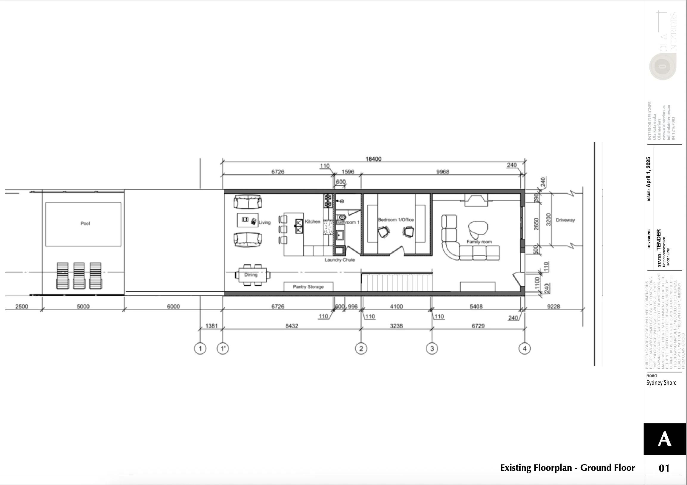Ground Floor Floorplan - Before