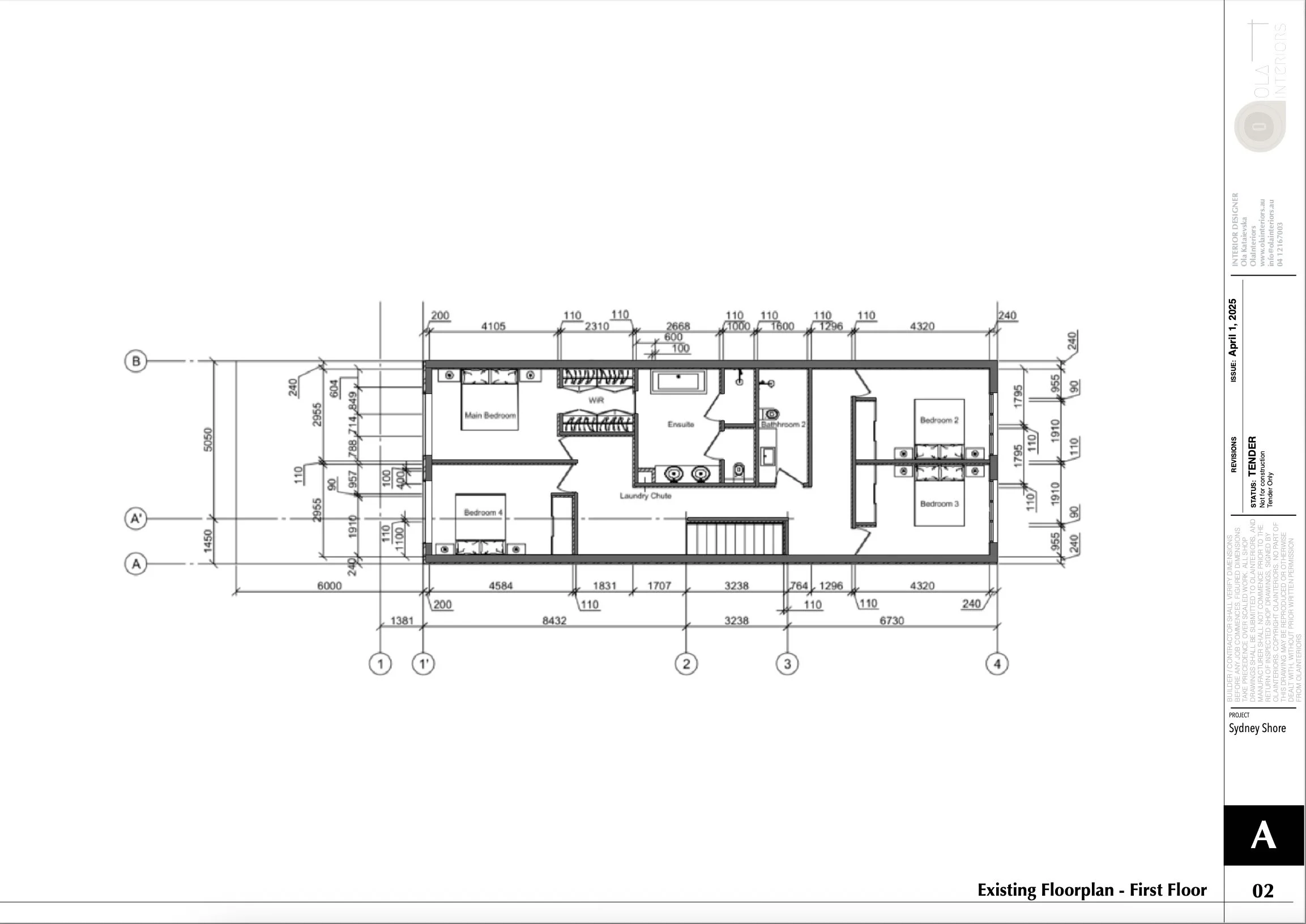 First Floor Floorplan - Before