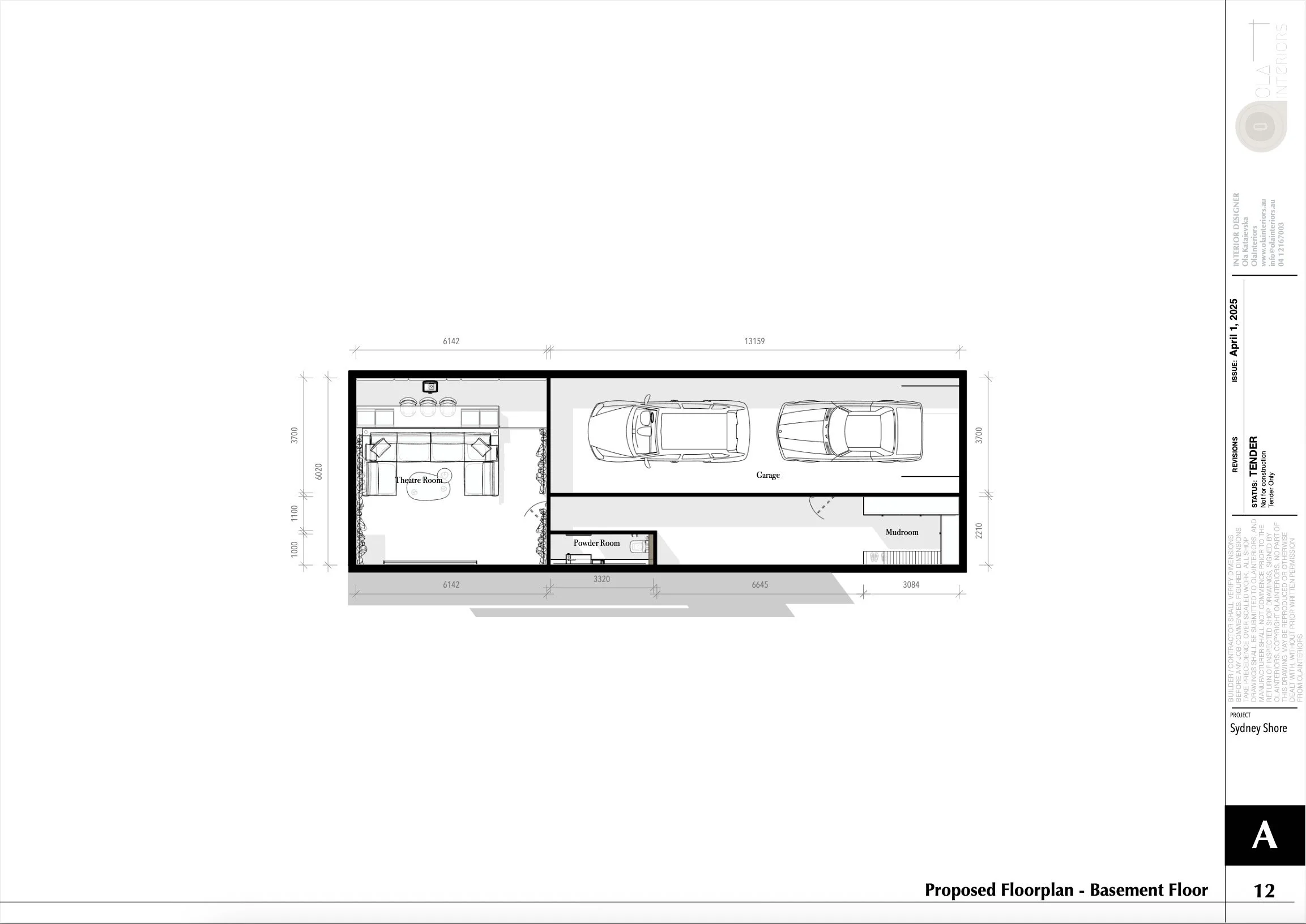 Basement Floorplan - After