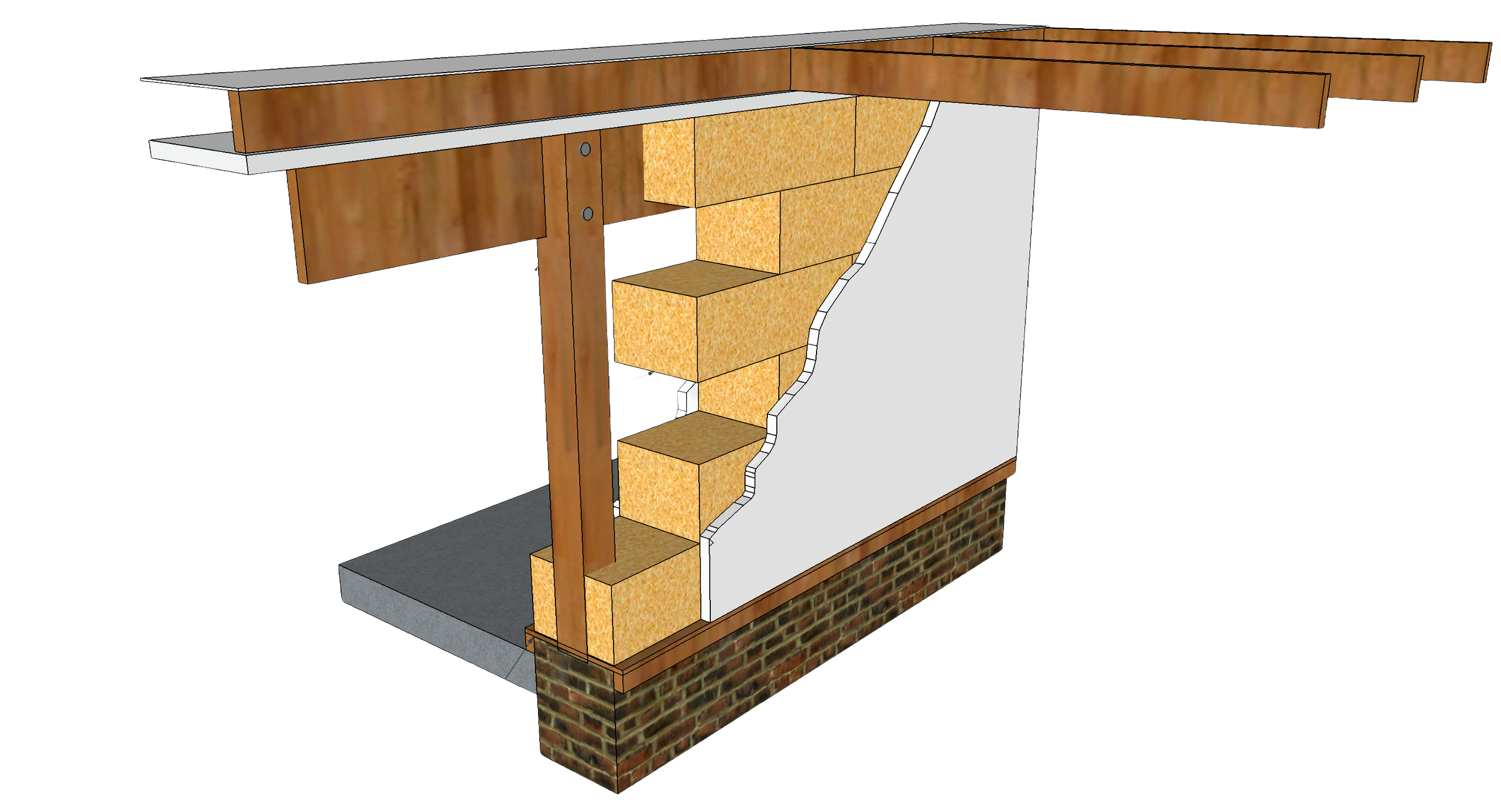 Strawbale construction