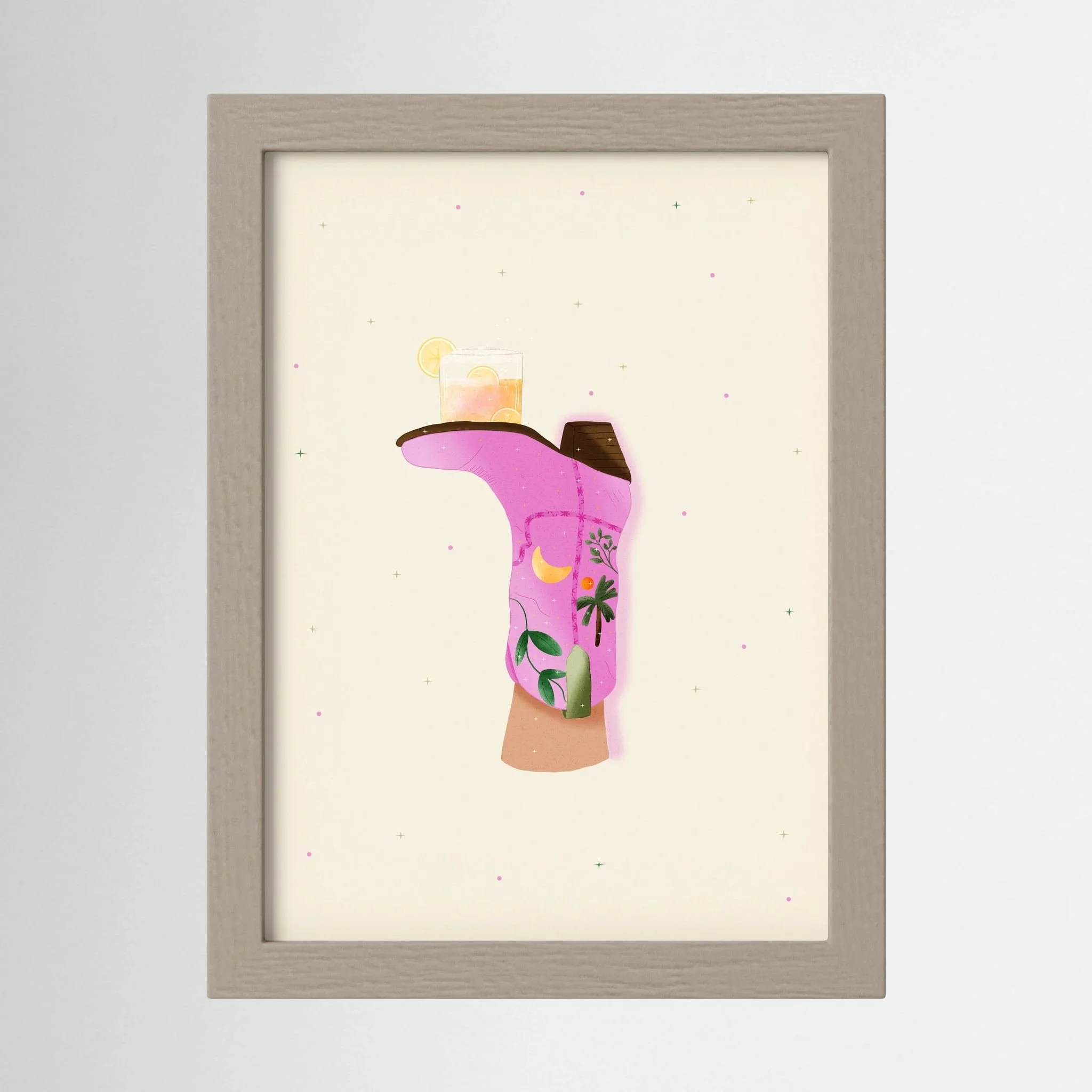 COWGIRL COCKTAIL HOUR | FRAMED