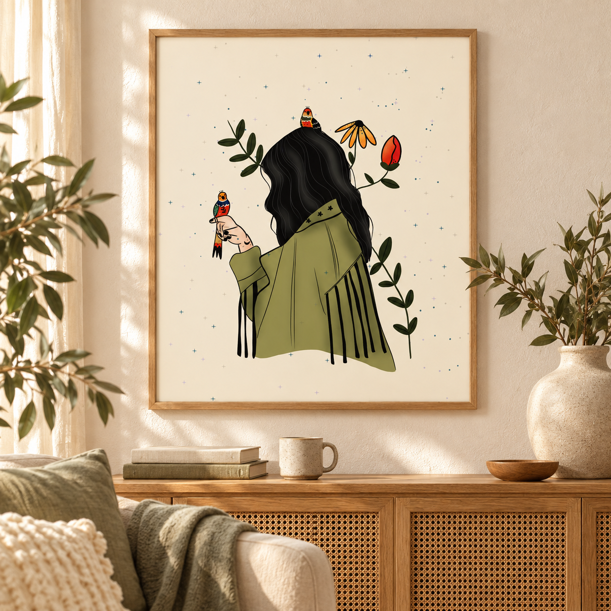 MODERN SNOW WHITE | UNFRAMED
