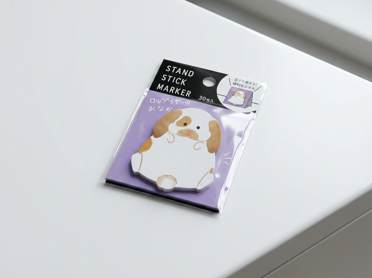 Notas adhesivas japonesas con soporte · Conejo