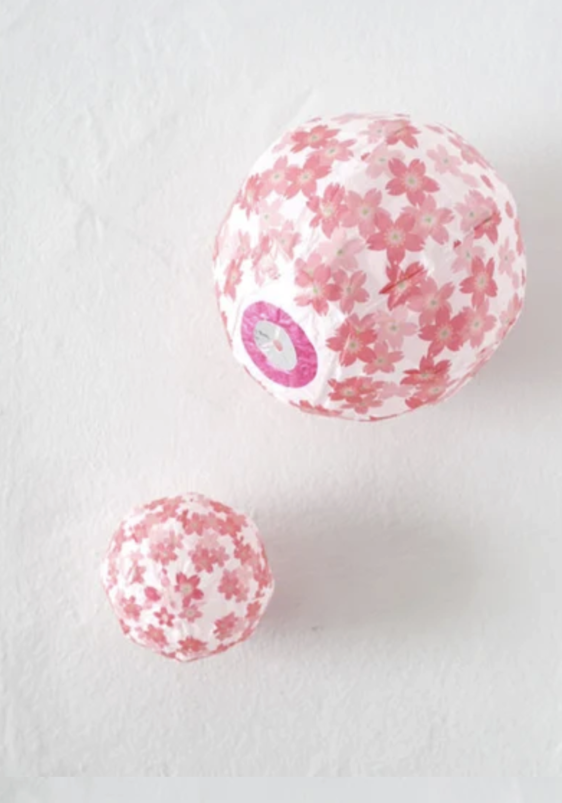 Globos japoneses de papel – Sakura · Set de 2