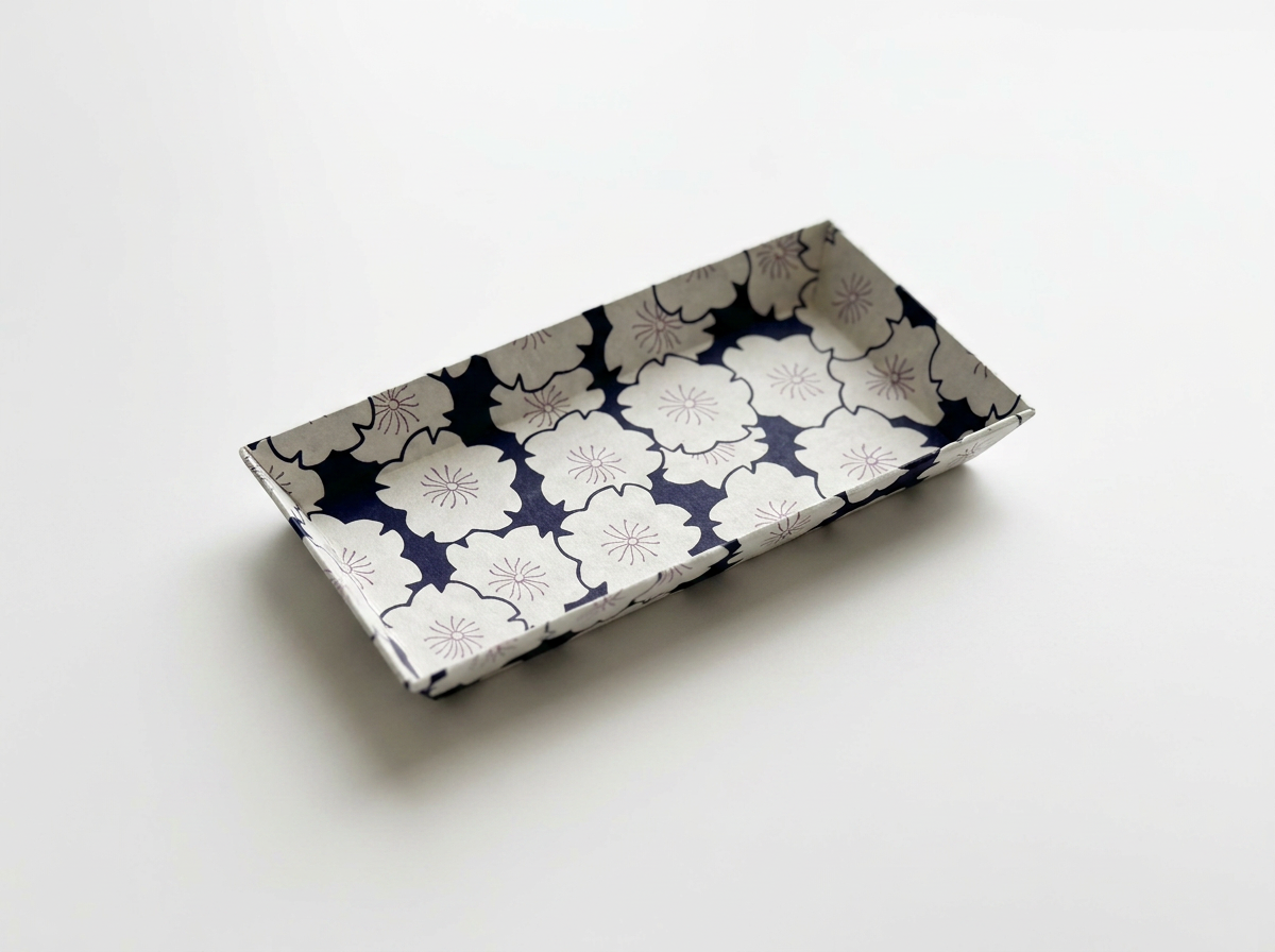Bandeja japonesa de papel washi Haibara – Sakura