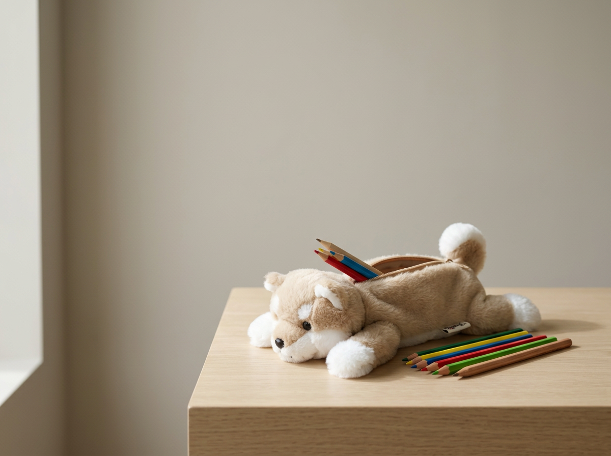 Estuche de peluche japonés – Animales