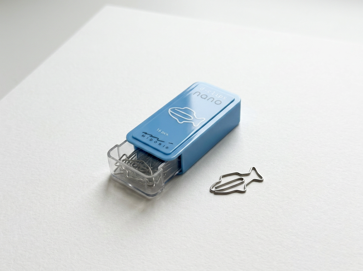 Nanoclips japoneses Midori · Pez