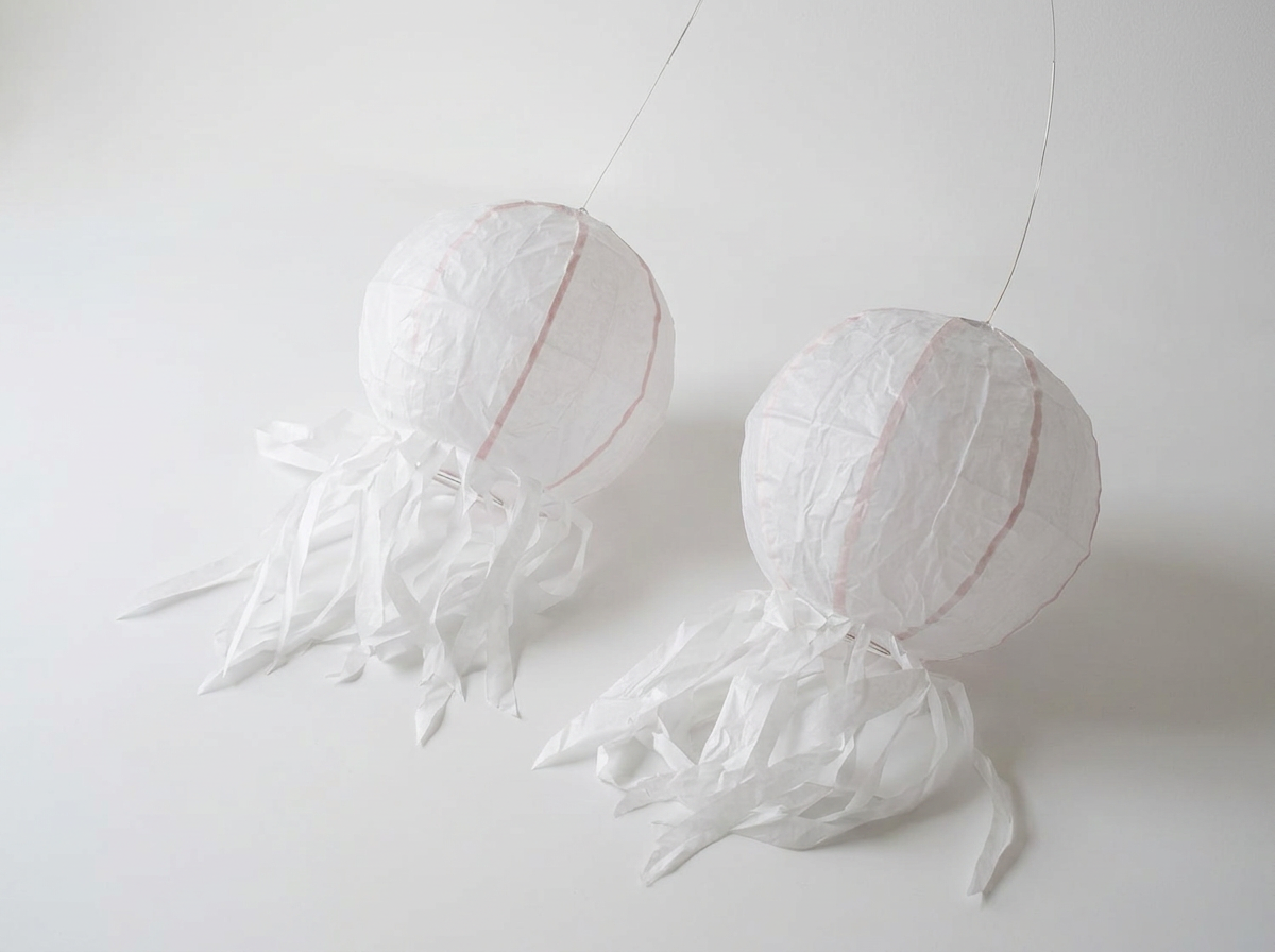 Globos japoneses de papel – Medusas · Set de 2