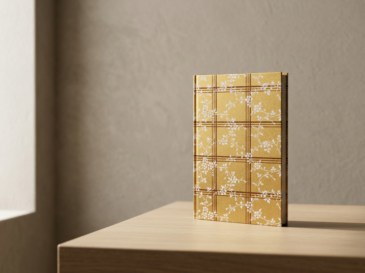 Cuaderno japonés Haibara – Edición Floral Tradicional