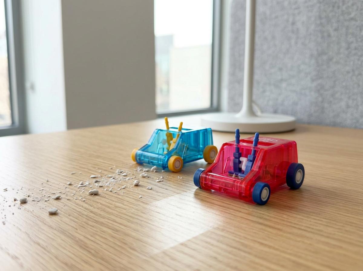 Mini Coches Limpia-Borrador