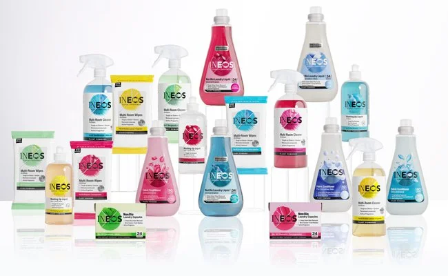 INEOS launches a vibrant new look for Household Cleaning + Laundry Ranges