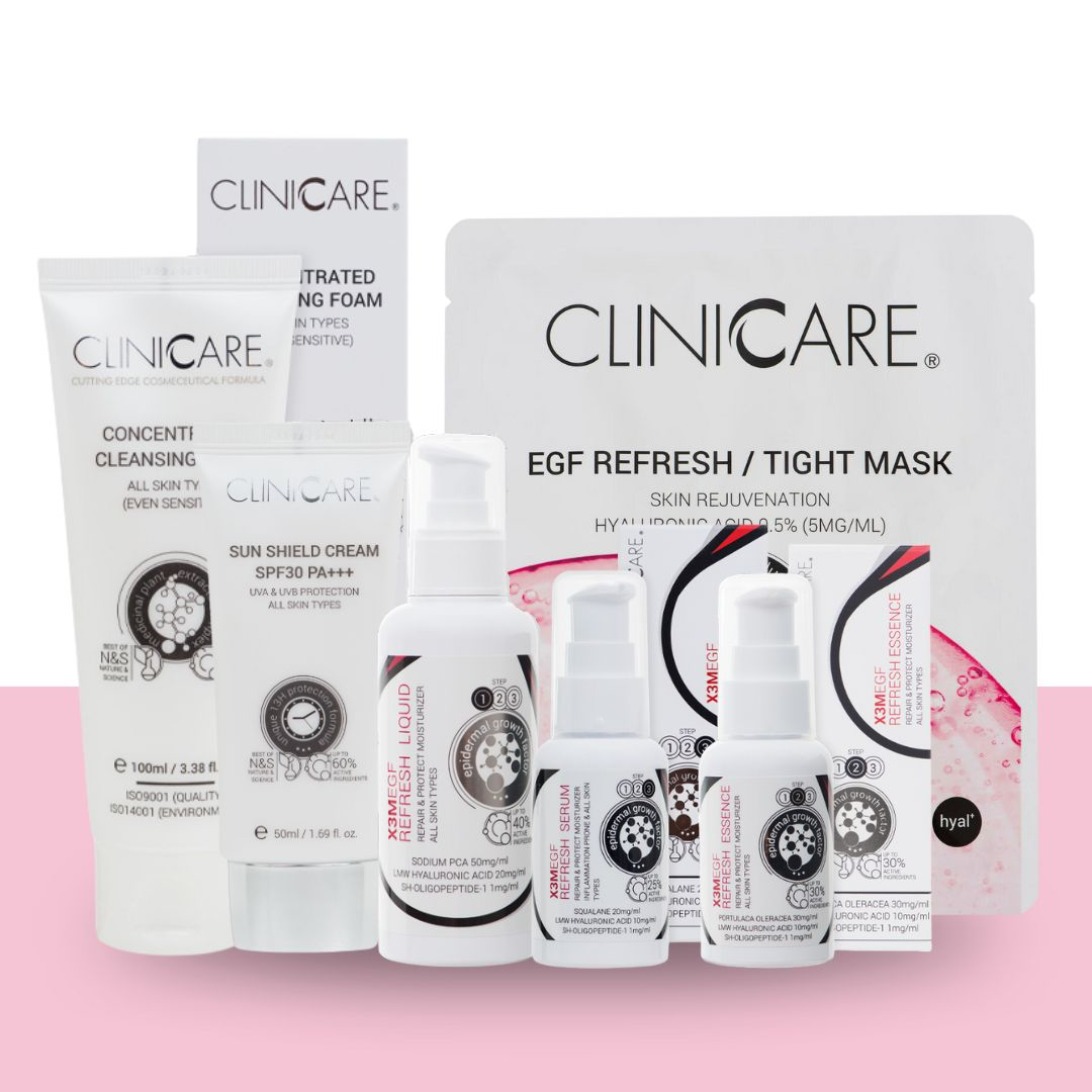 CLINICCARE Refresh Collection - 6 Step Routine