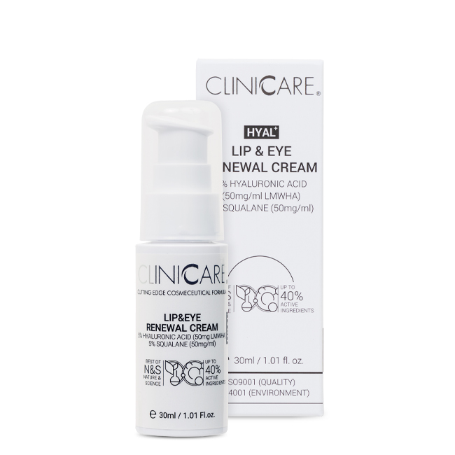 CLINICCARE Lip & Eye Renewal Cream