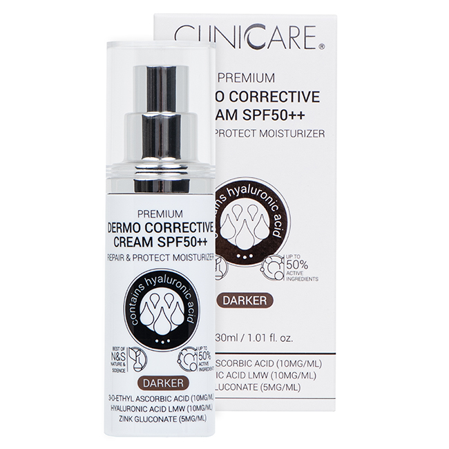 CLINICCARE Dermo Corrective Cream SPF50++ Darker
