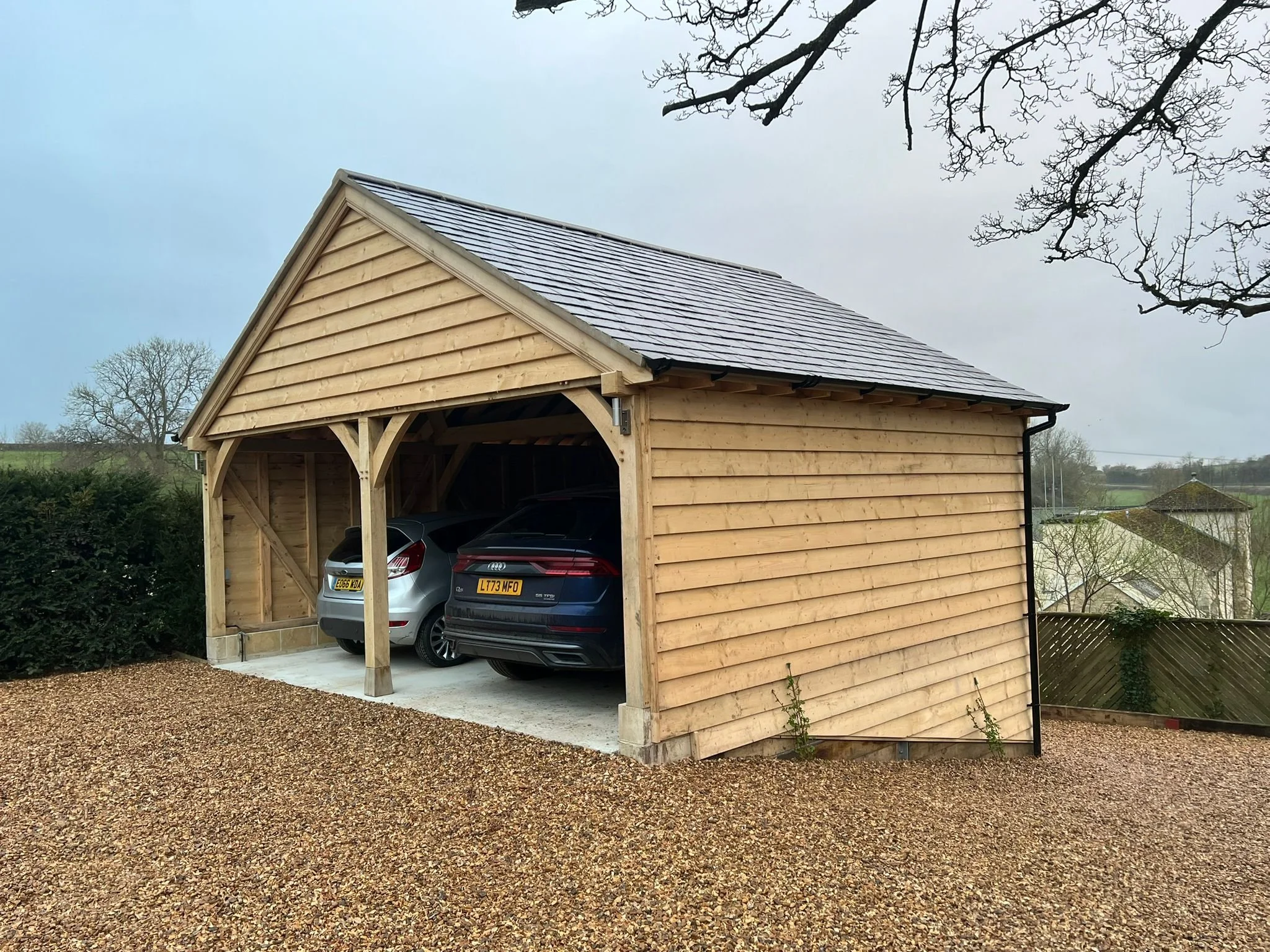 Suspended Garage - Finished