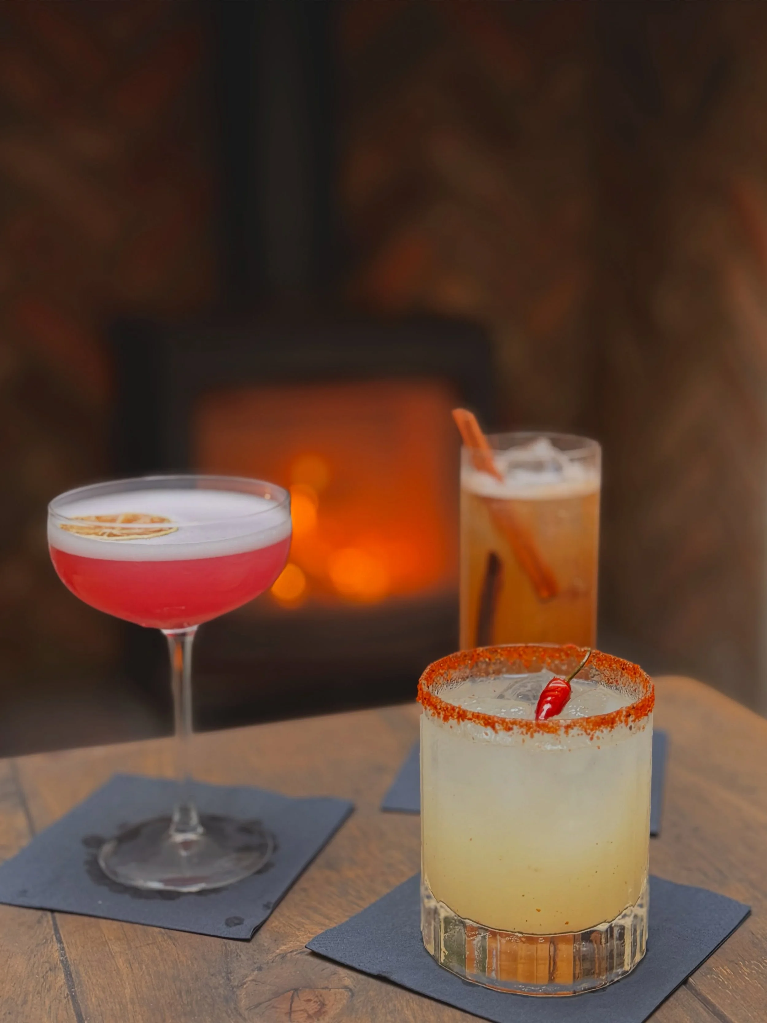 NEW MENU 

We're launching a new cocktail menu alongside NE1 Cocktail Week starting this Friday,

Come try some of our winter warmers x