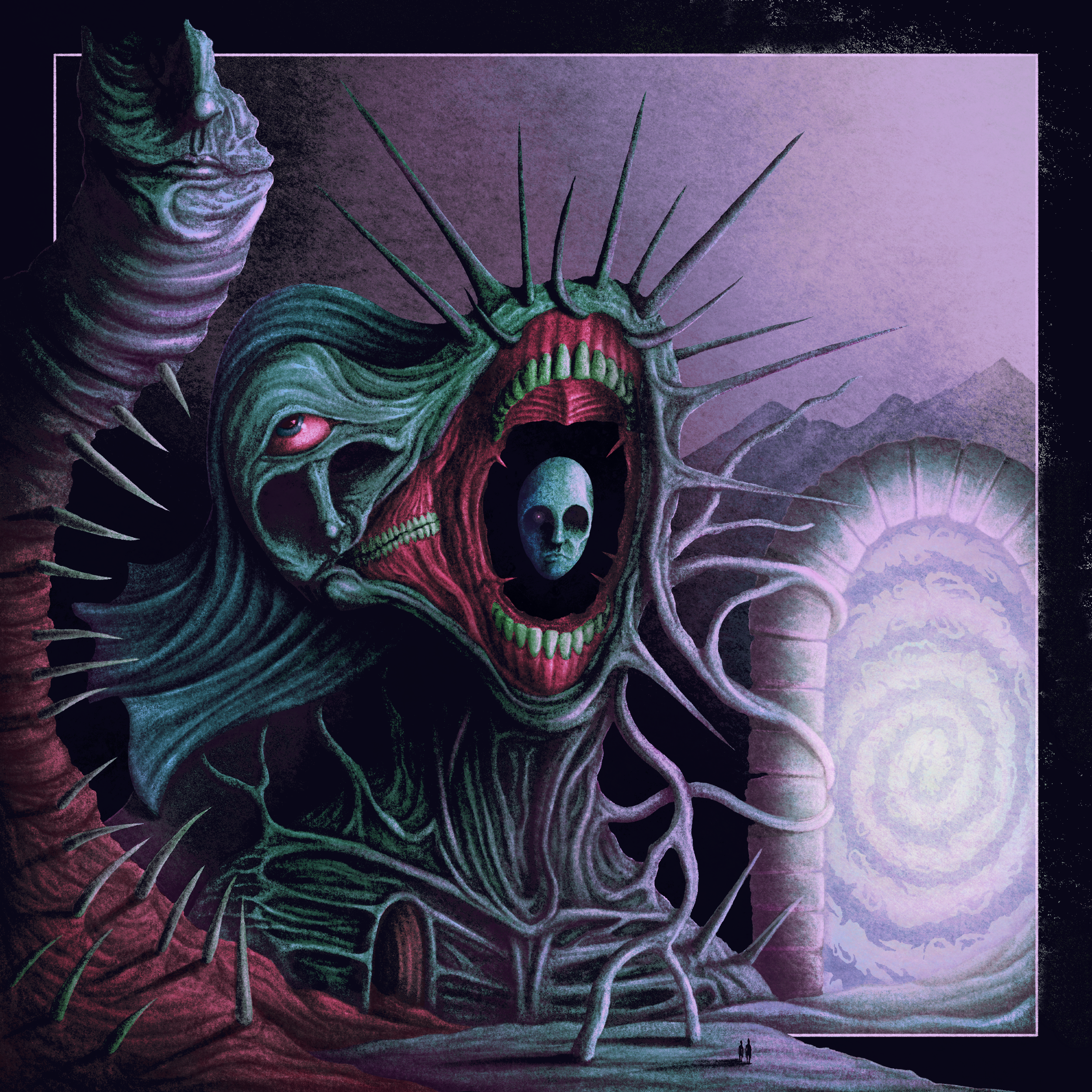 Psychic Barriers to Entry Artwork Wretched Blessing by Adam Yates