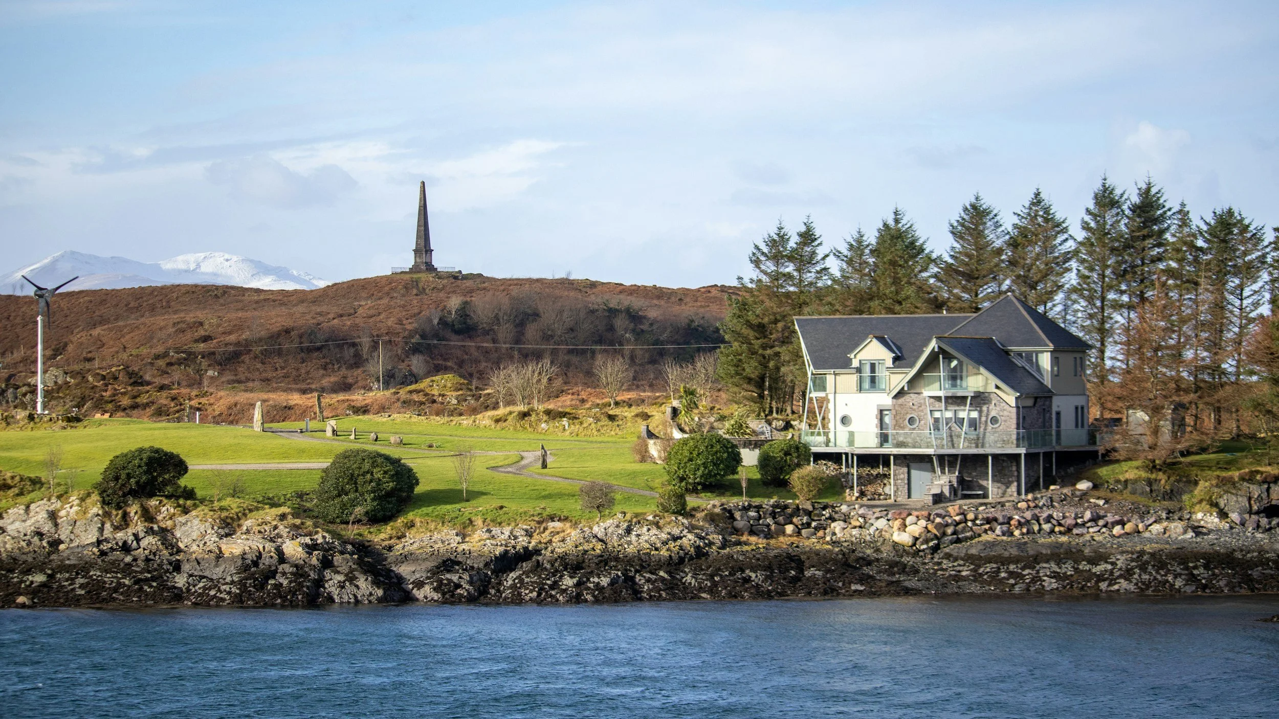 A house on the isle of Kerrera