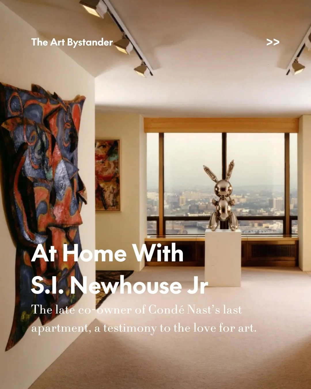 S.I. Newhouse Jr., the late co-owner of Cond&eacute; Nast, began collecting in the mid-1960s, guided by Glamour art director Miki Denhof and Cond&eacute; Nast editorial director Alexander Liberman. 

He quickly built one of the great postwar collecti