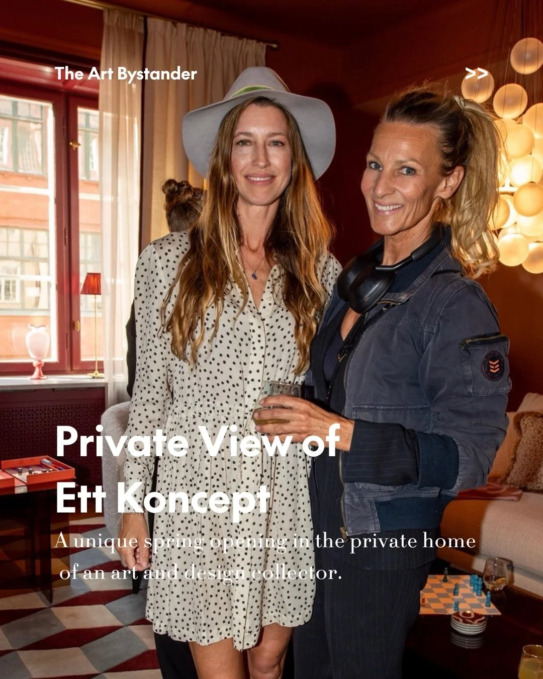 Snapshots from a unique evening inside the private residence of an Ett Koncept client; a home shaped by Celine Burman through a careful attention to materiality, spatial balance and personal expression.

Developed in close dialogue with the architect