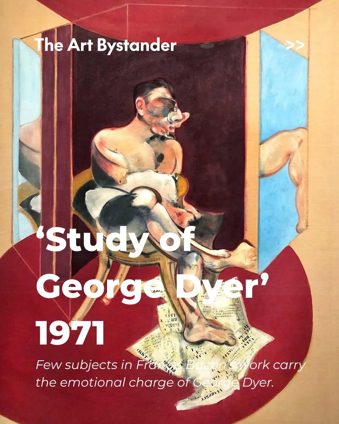 In Francis Bacon&rsquo;s portraits of George Dyer, likeness is never the point. The face is a site of pressure, the body a field of collapse, compression and resistance. Dyer appears not as a stable subject, but as someone being held together by pain