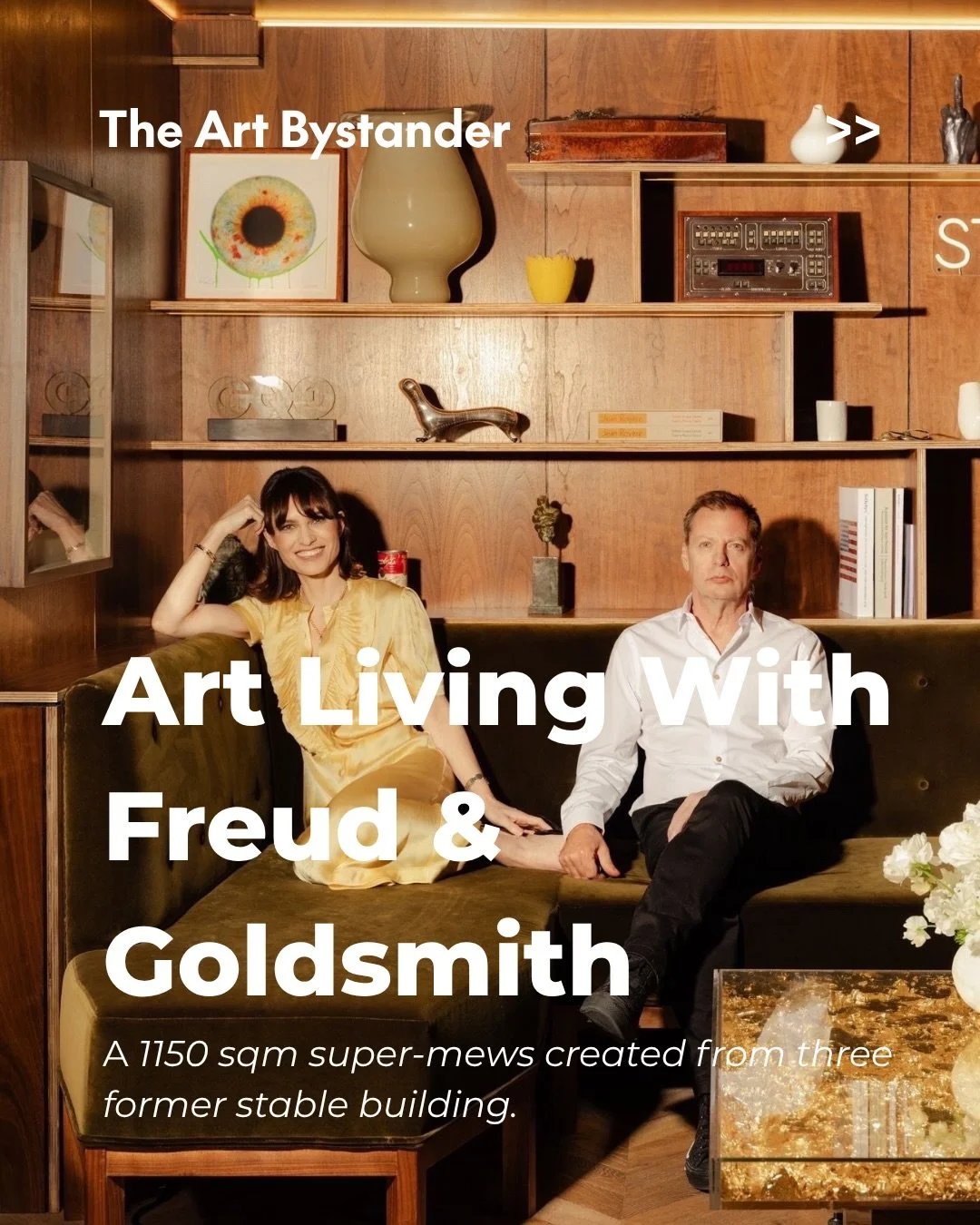 A London home with the instincts of a private museum, but the soul of a lived-in family house.

This is the newly renovated home of communications guru Matthew Freud (and great grandson of Sigmund) and Sheherazade Goldsmith, founder of @loquetlondon: