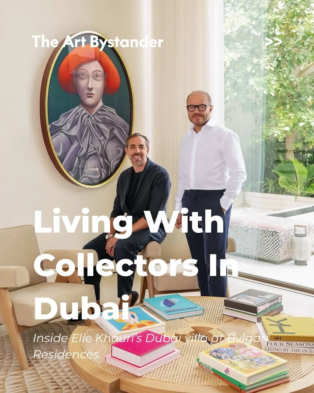 Inside Elie Khouri&rsquo;s Dubai villa at Bvlgari Residences, art isn&rsquo;t decoration. It&rsquo;s the structure the home is built around.

Designed by architect Riccardo Robustini, the villa unfolds as a living gallery, where contemporary art, col