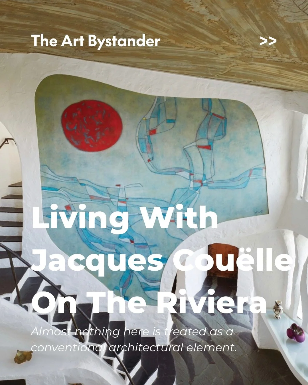 Jacques Cou&euml;lle did not place a house in the landscape. He made the house behave like one.

Created in the early 1960s at Castellaras, high above Cannes, the Sculpture House is one of five experimental residences known as Les Troglodytes, or &ld