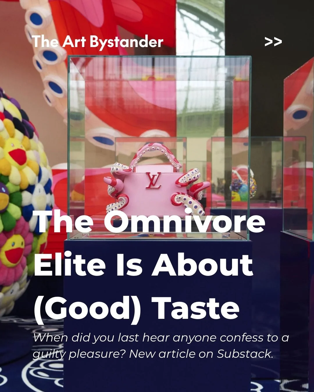 The most exclusive people you know can talk about anything. That is the exclusion.

Watch it work. A collector at a fair dinner moves from a Rosemarie Trockel to a reality dating show without a gear change, and nobody flinches. Thirty years ago that 