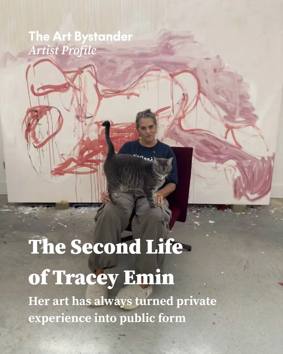 I just love Tracey Emin&rsquo;s work so much. She now divides her own work into before and after. The Tate Modern exhibition closing on 31 August takes its title, A Second Life, from that split, and it is the best exhibition I have seen in years. 

T