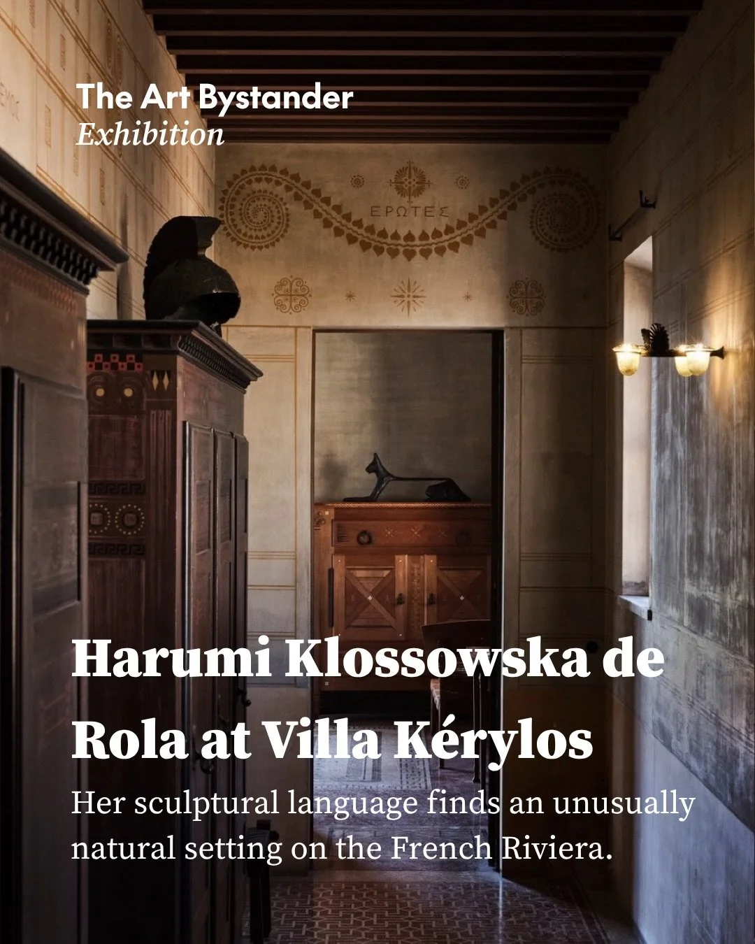 Harumi Klossowska de Rola has spent much of her life surrounded by art, but animals have always been just as important.

Born in Geneva in 1973, she is the daughter of Balthus and the Japanese painter Setsuko Ideta. She spent her early childhood at t