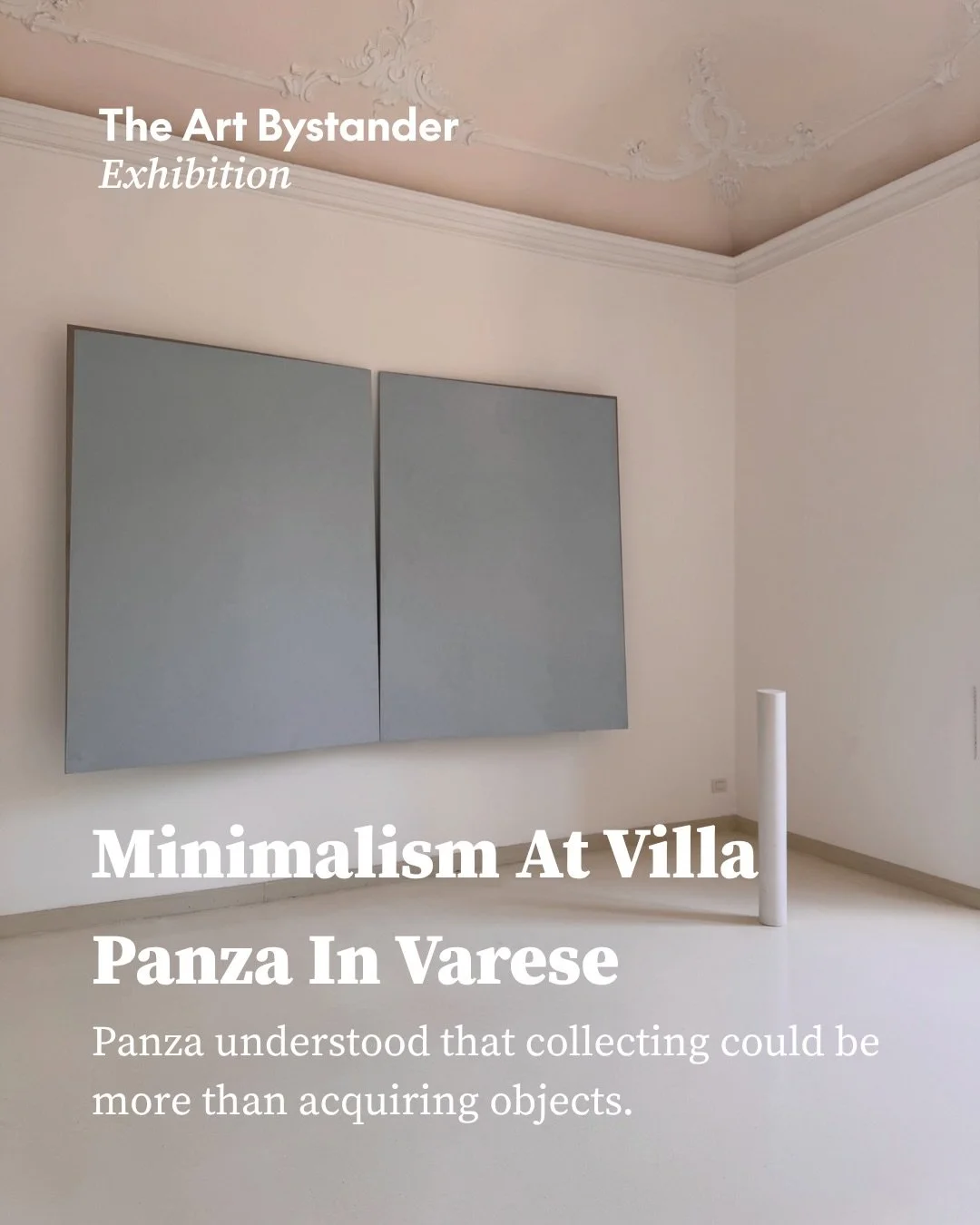 Some collections are built around possession. Others create an entire way of seeing. Giuseppe Panza di Biumo&rsquo;s did the latter.

Panza began collecting post-war American art in the mid-1950s, long before many of the artists he championed had acq