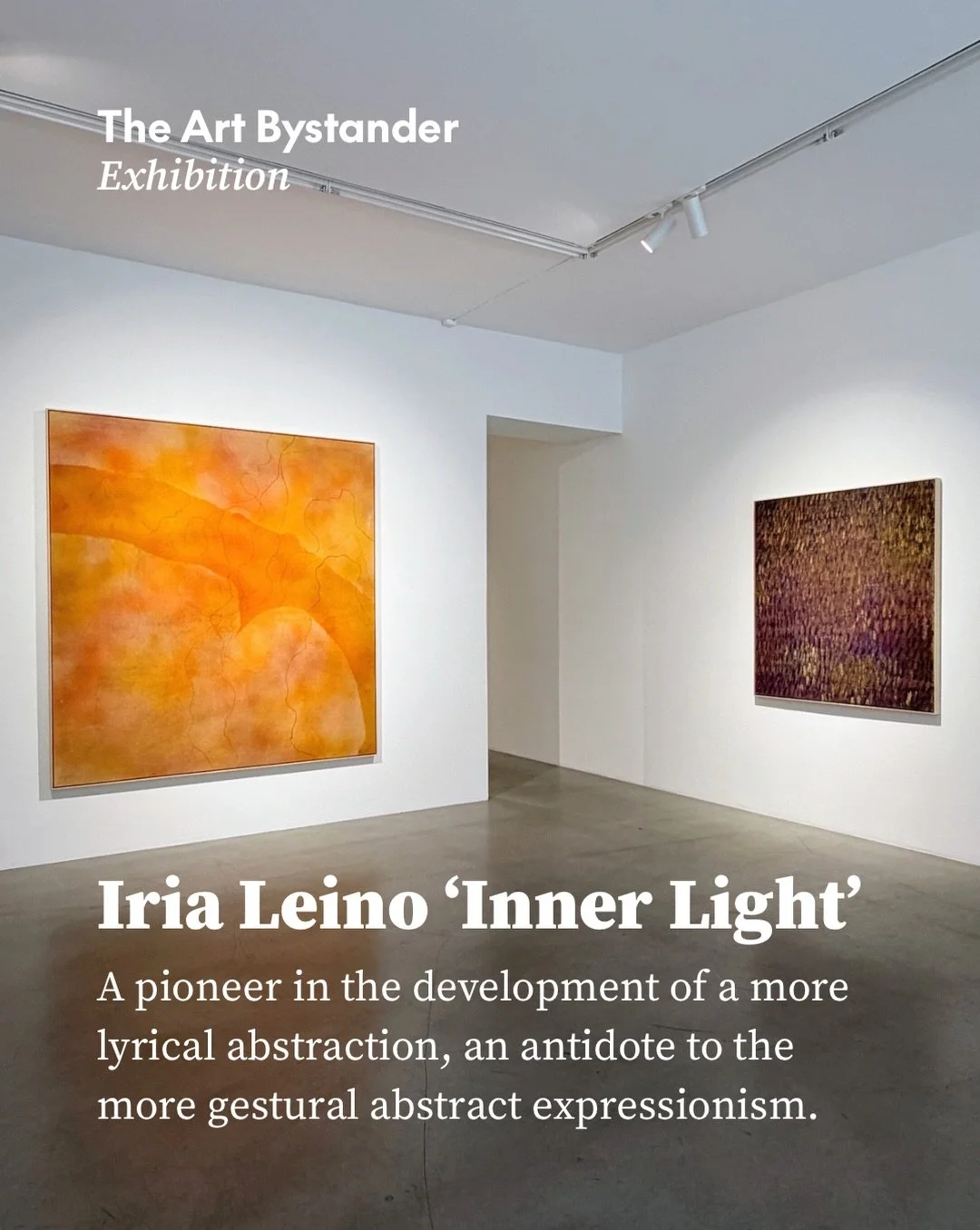 When Iria Leino died in 2022, her SoHo loft held a lifetime of paintings and hundreds of journals. She had worked there since the 1960s, largely outside the gallery system. Now her work can be viewed at the amazing exhibition &rsquo;Inner Light&rsquo