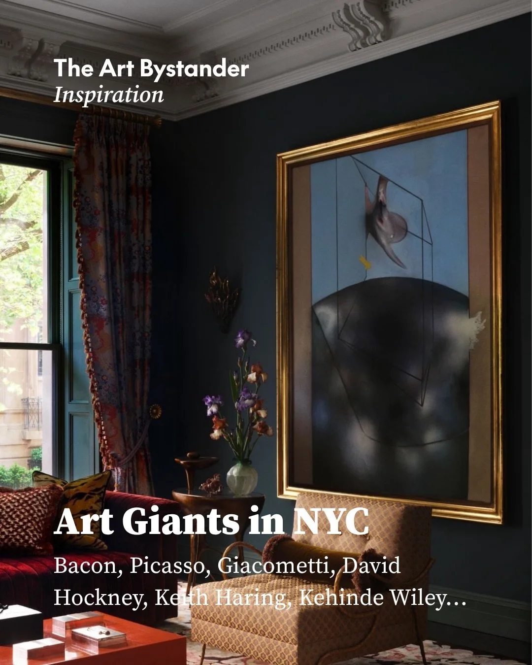 In the New York townhouse of @jordan_roth, maximalism becomes autobiography. Created with Haynes-Roberts over three years for Roth, his husband, the writer Richie Jackson, and their son Levi, the house replaces the wood, steel and dark Prada suits of