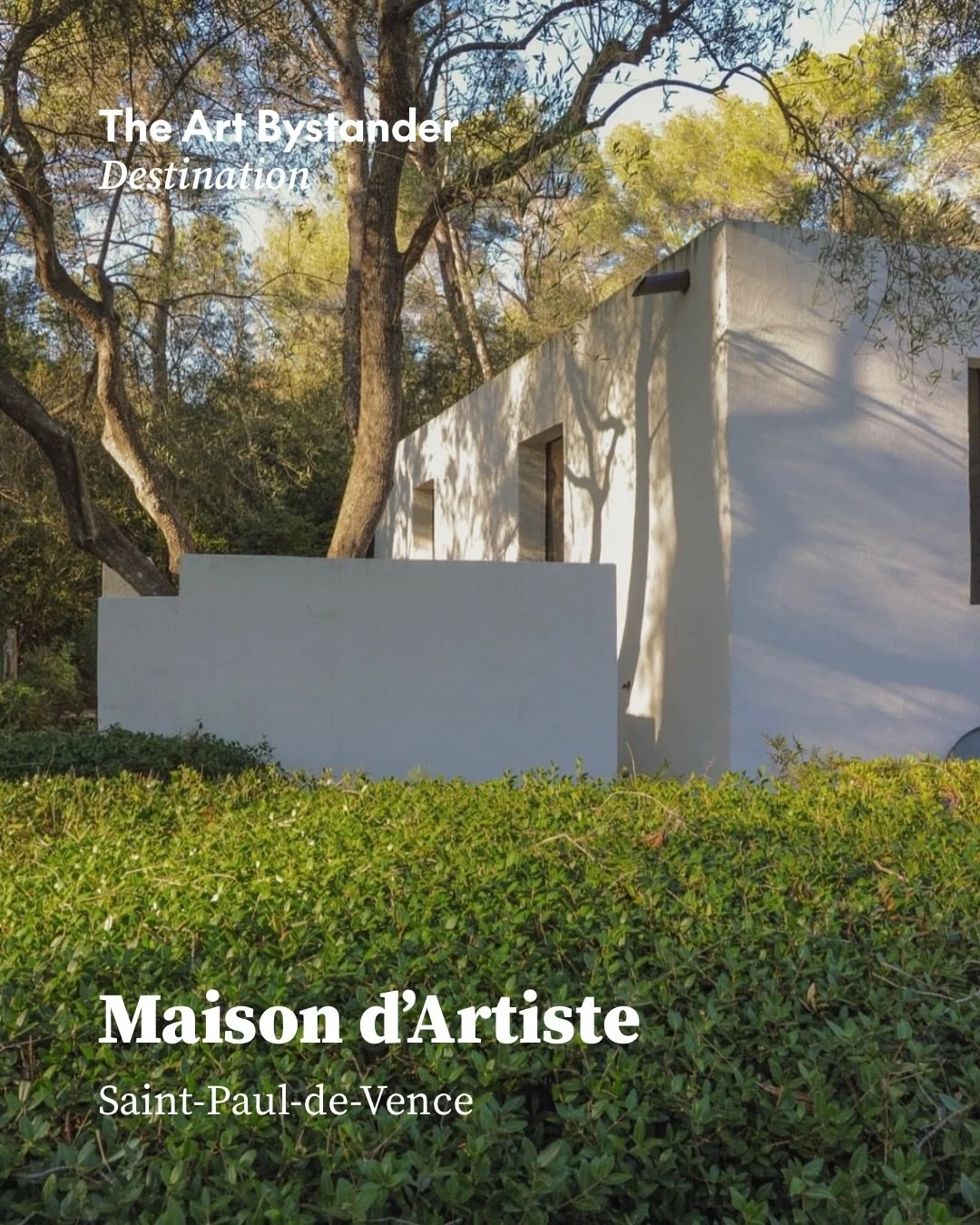Before it was Maison d&rsquo;Artiste, this was a bergerie, one of the stone sheepfolds that still punctuate the olive groves above Saint-Paul-de-Vence, until French artist and interior designer Jacqueline Morabito took it apart in 1995 and rebuilt it