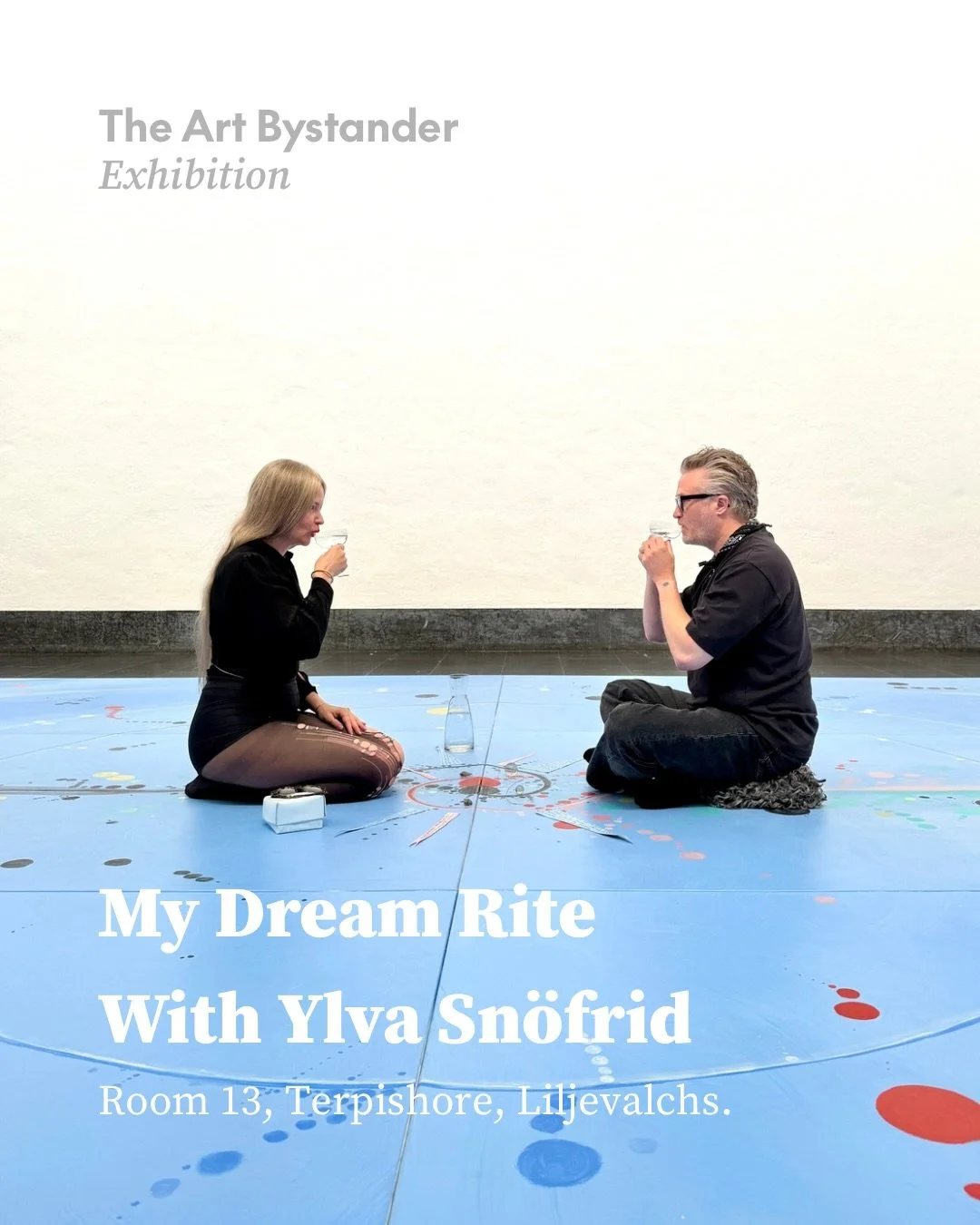 Today, 4 September, I entered Room 13 with Ylva Sn&ouml;frid @ylvasnofrid one of the artists whose work I feel most profoundly connected to. The date carried its own quiet geometry: the ninth month and the fourth day, 9 + 4 = 13. The final room, the 