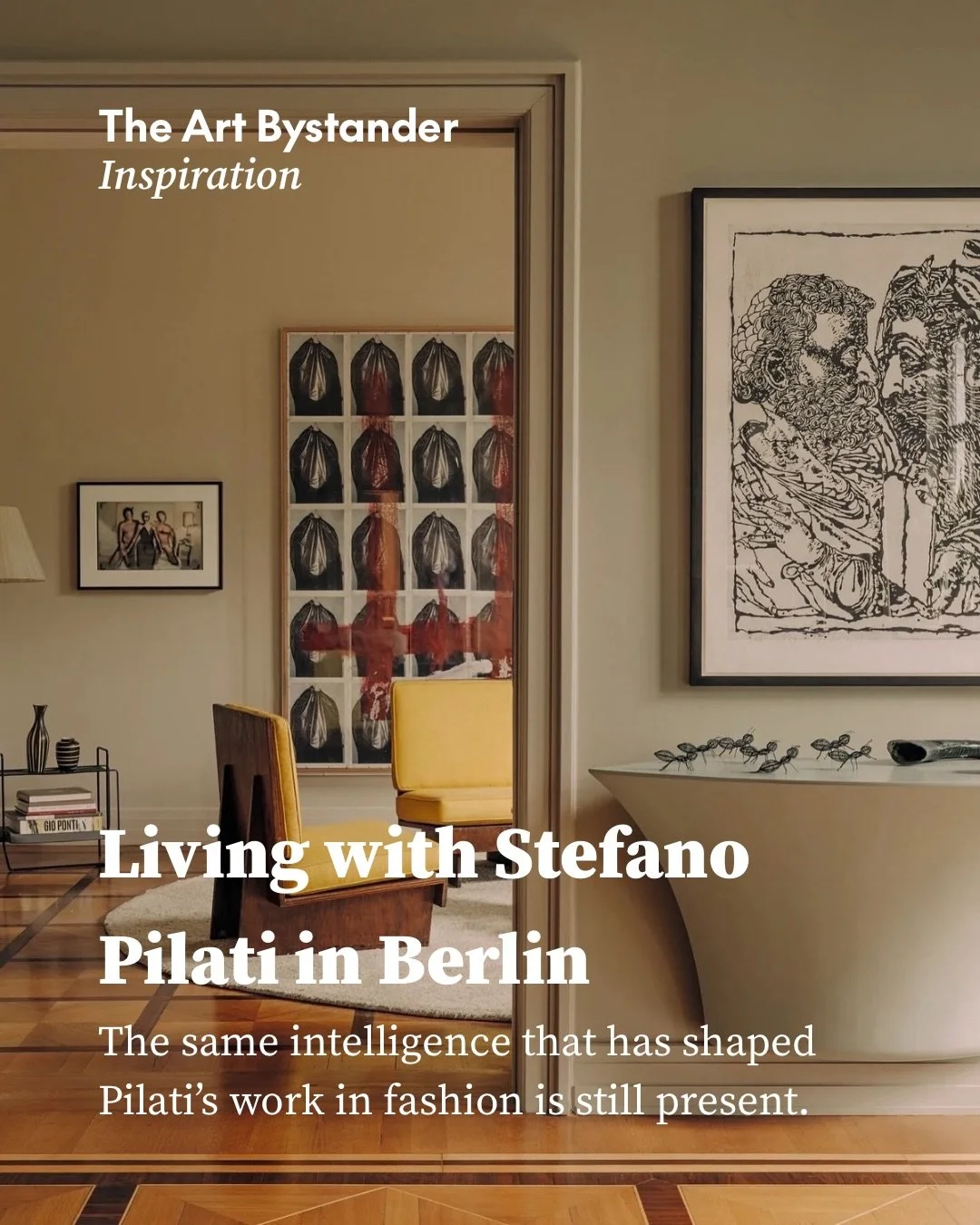 After three decades at the forefront of fashion, Stefano Pilati @stefanopilati chose Berlin as a new starting point. Away from the runway, the campaign and the constant pressure to produce an image, he has created a home that feels intensely personal
