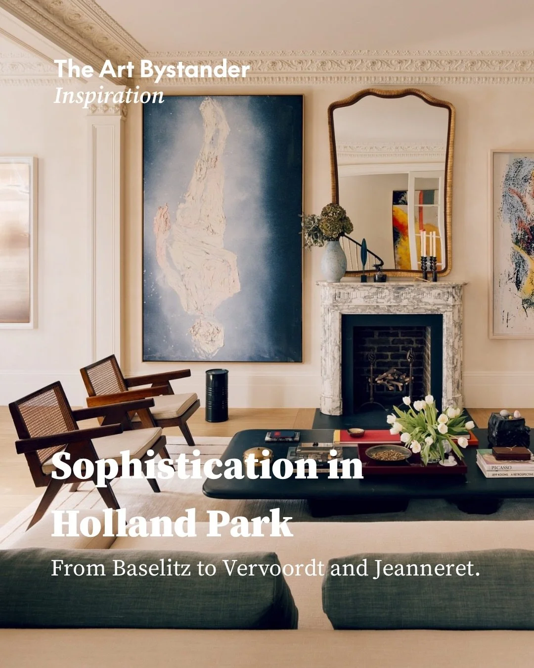 In London&rsquo;s Holland Park, husband-and-wife designers Claire S&aacute; and Max De Ros&eacute;e of @deroseesa have reworked a Victorian townhouse as a living framework for an evolving contemporary art collection.

The owners, an Eastern European 