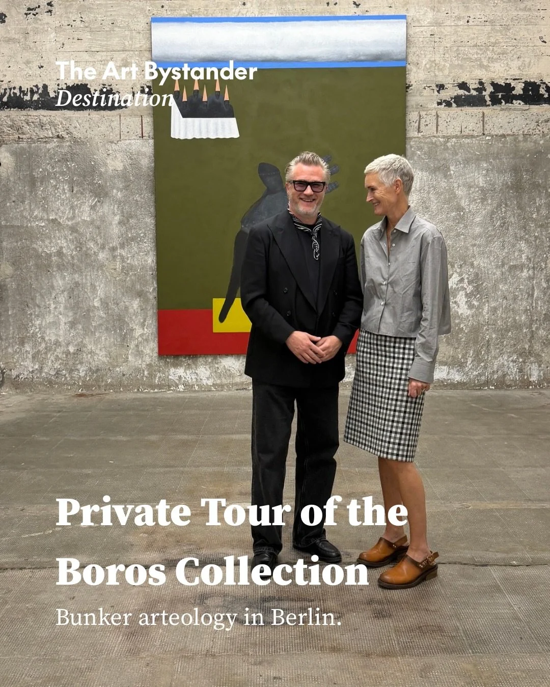 What better way to spend my birthday afternoon than in the company of Karen Boros.

First, a private tour of the fifth presentation of the Boros Collection @boroscollection . Then, upstairs, recording a podcast together in the extraordinary penthouse