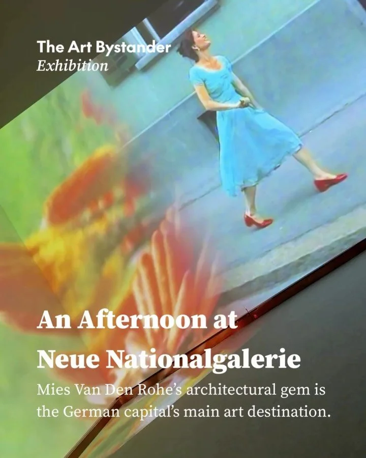 I spent an afternoon at @neuenationalgalerie, one of Berlin&rsquo;s essential destinations for both art and architecture.

The building alone is reason enough to visit. Completed in 1968, it was the last major project by Ludwig Mies van der Rohe. The