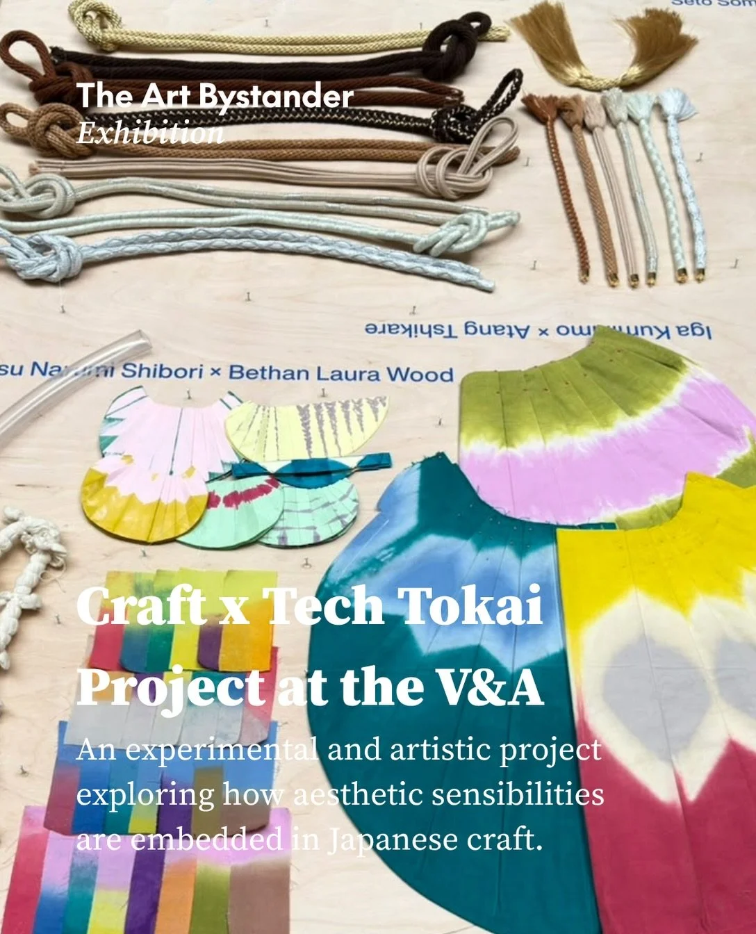 Craft x Tech Tokai Project at the V&amp;A for its second edition at London Design Festival.

Founded by engineer and designer Dr Hideki Yoshimoto @hdk.yoshimoto with curatorial direction from curator Maria Cristina Didero @mcdidero, Craft x Tech is a