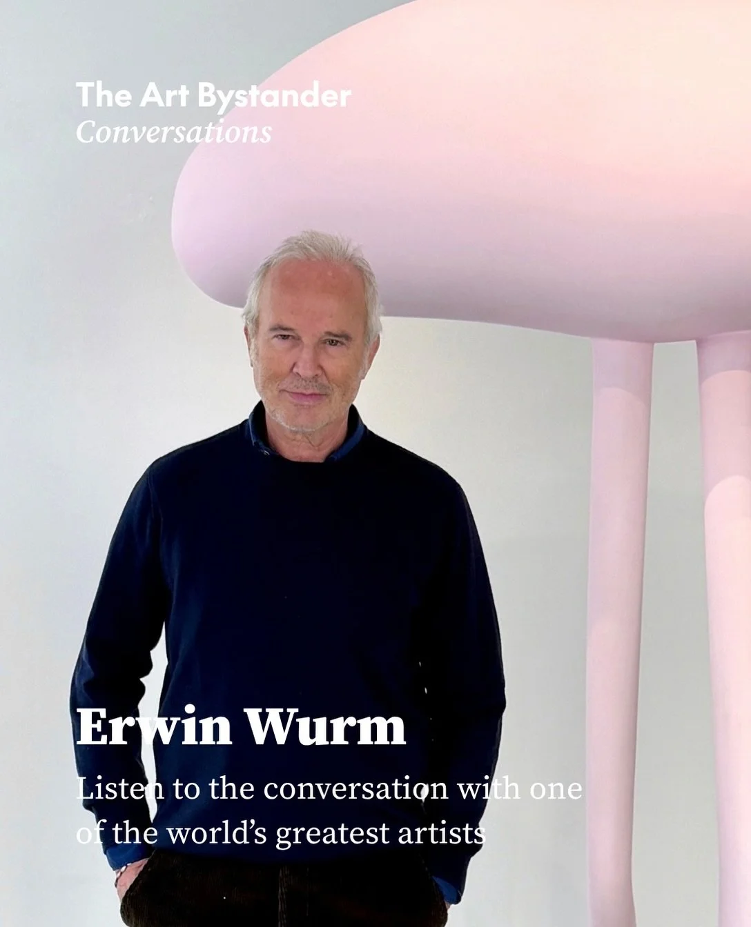 &ldquo;Pathos makes people small.&rdquo;

When I met Erwin Wurm in Stockholm, he spoke about the heaviness of the art he grew up with, its masculine authority and his desire to approach the big questions of our lives with lightness, absurdity and joy