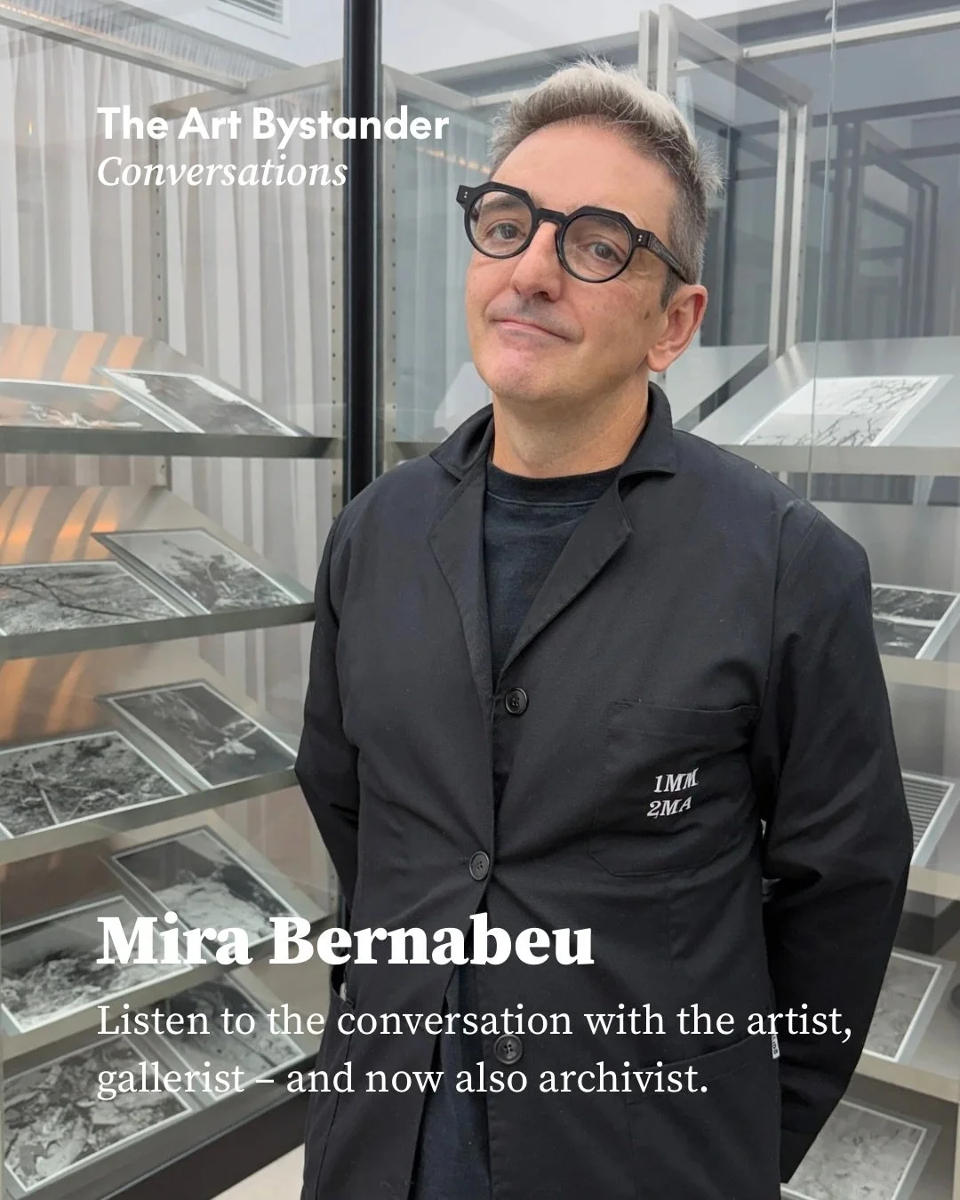 You know people and conversations that changes you? This is one of them.

Mira Bernabeu made a clear decision when he became a gallerist: he would not exhibit his own work in his gallery.

His experience as an artist would, however, shape the program