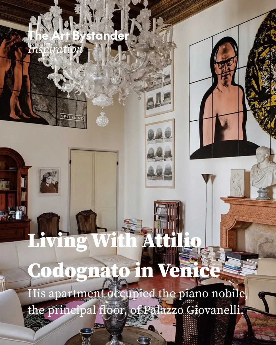 Attilio Codognato&rsquo;s Venetian home expressed a taste as distinctive as his jewellery. Empire furniture and antique sculpture shared rooms with some of the most irreverent art of the twentieth century.

The fourth-generation jeweller, who died in