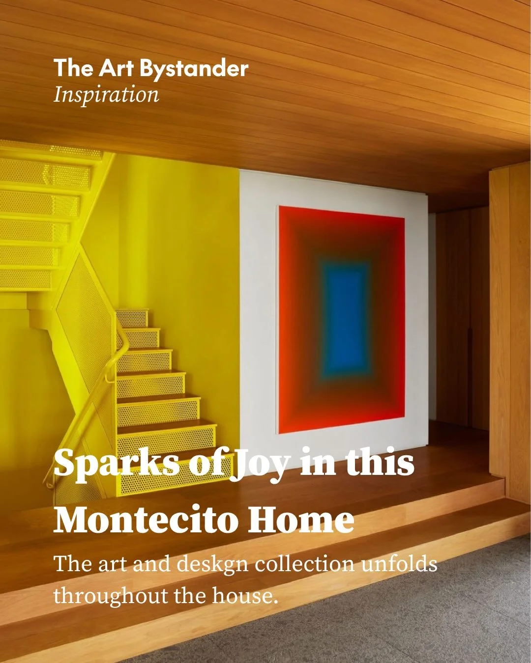 In this Montecito home, the art collection helped determine the colours of the rooms themselves.

Designed by @jamiebushco with architecture firm Shubin Donaldson, the house was rebuilt after the 2017 Thomas Fire destroyed the owners&rsquo; previous 